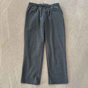Tek Gear Gray Casual Activewear Sweat Pants Boys Size L HUSKY Pockets